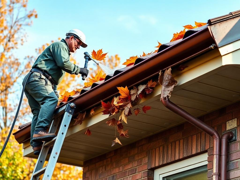 gutter cleaning service in Dallas TX by Good Good Washing