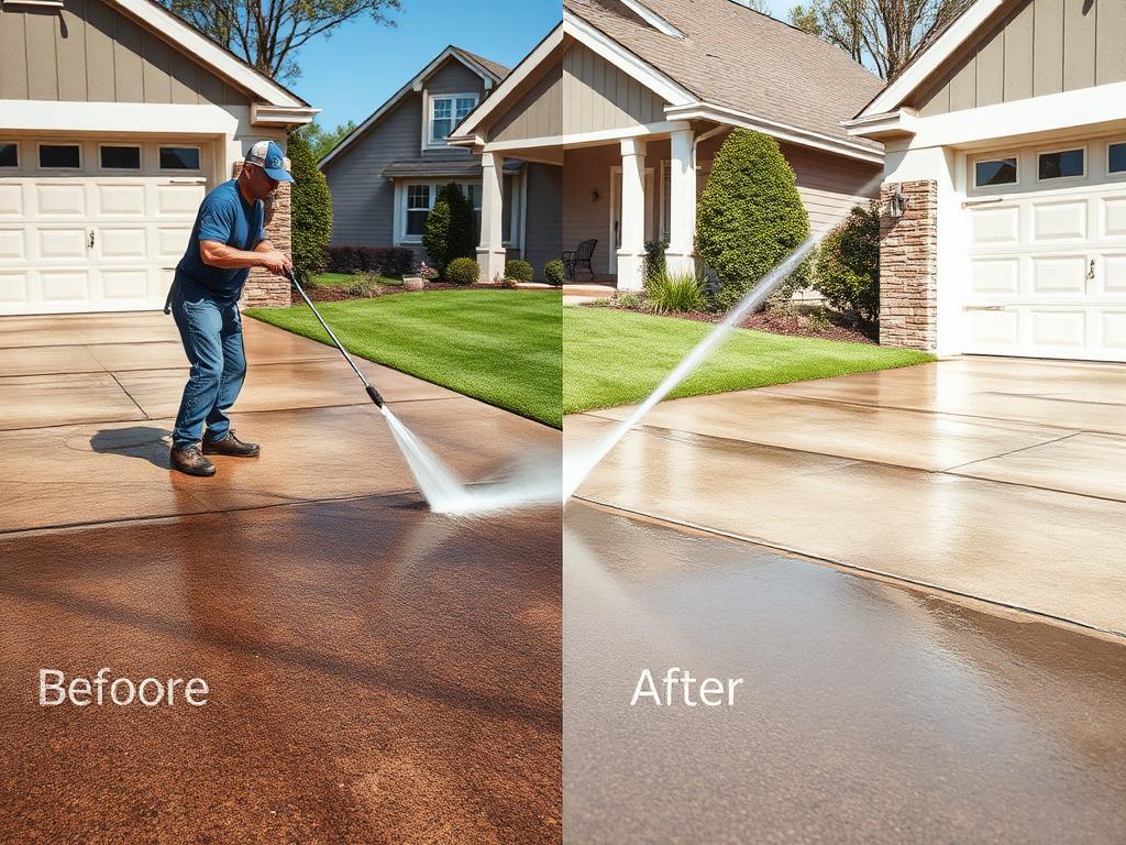 pressure washing service in Dallas TX by Good Good Washing